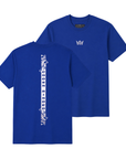 CrownMinded Twin Shot Vertical Graphic Tee - Royal Blue