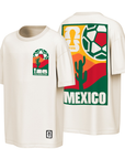 Mexico FIFA World Cup 2026 Horizon Post Card Tee - Cream