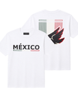 Mexico Eagle Graphic Tee – White
