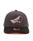 Anaheim Angels Graphite Black 2 Tone 60th Anniversary SP 9Forty A-Frame Snapback