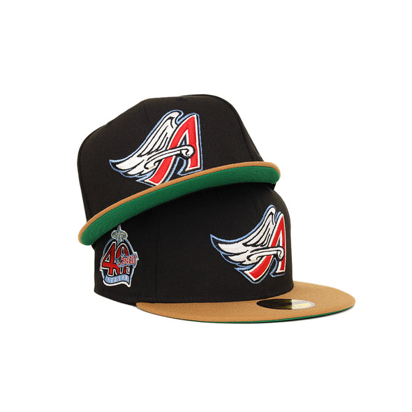 Anaheim Angels Black Bronze 2 Tone 40th Anniversary SP 59Fifty Fitted