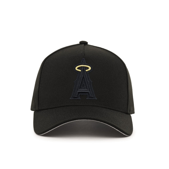 Anaheim Angels Black Gold 2002 World Series SP 9Forty A-Frame Snapback