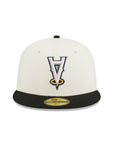 Anaheim Angels Upside Down Chrome Black 2 Tone 50th Anniversary SP 59Fifty Fitted