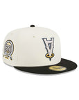 Anaheim Angels Upside Down Chrome Black 2 Tone 50th Anniversary SP 59Fifty Fitted