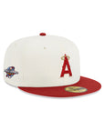 Anaheim Angels Chrome Red 2 Tone 2002 World Series SP 59Fifty Fitted