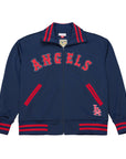 Los Angeles Angels Navy Playoff Win Full-Zip Jacket