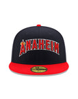 Anaheim Angels Navy Scarlet 2 Tone 50th Anniversary SP 59Fifty Fitted