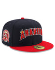 Anaheim Angels Navy Scarlet 2 Tone 50th Anniversary SP 59Fifty Fitted