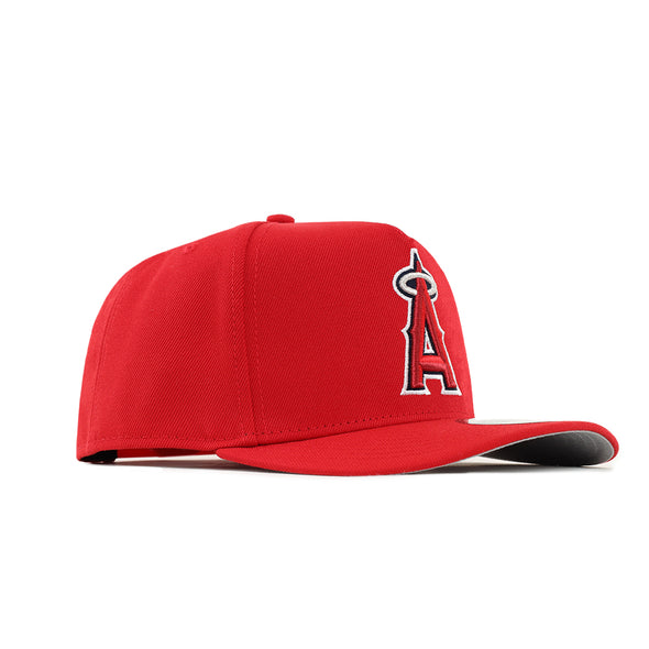 Anaheim Angels Red 9Fifty A-Frame Snapback