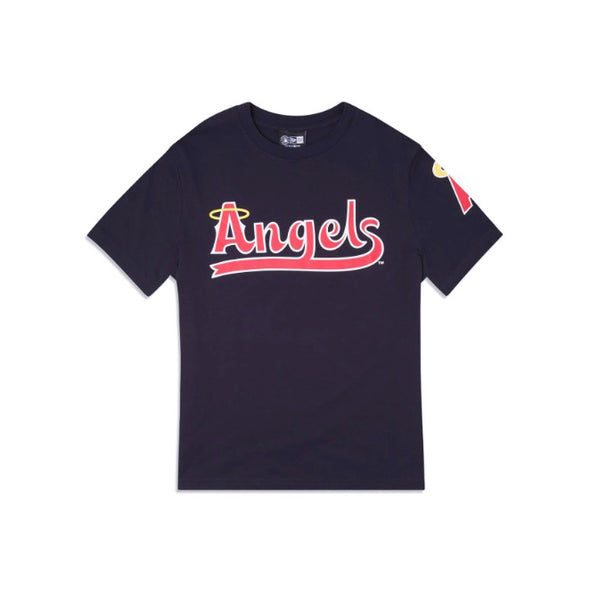 New Era Anaheim Angels Retro Classic Navy Tee