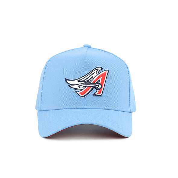 Anaheim Angels Cooperstown Sky Blue 40th Anniversary SP 9Forty A-Frame Snapback