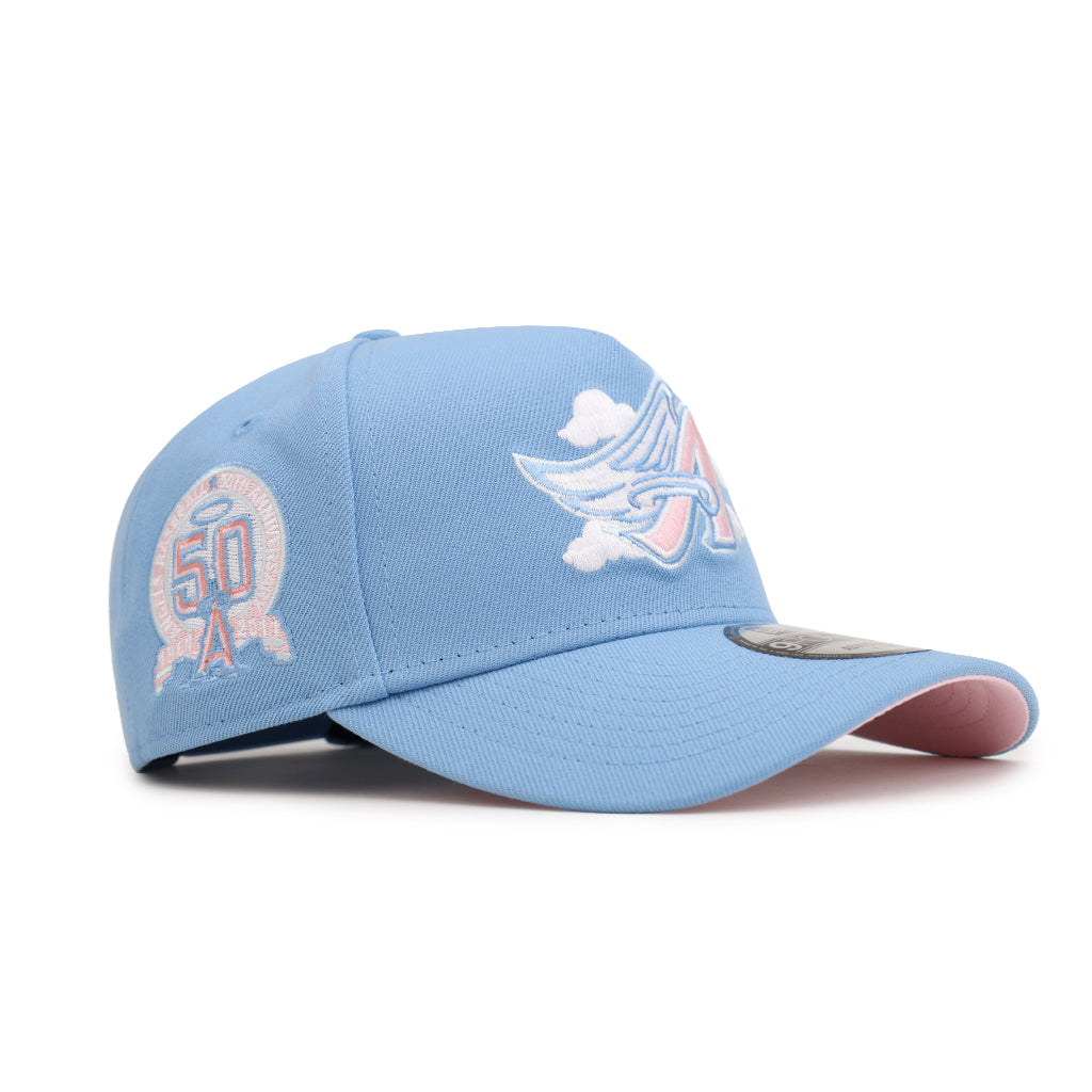Anaheim Angels Cotton Candy 50th Anniversary SP 9Forty A-Frame Snapback