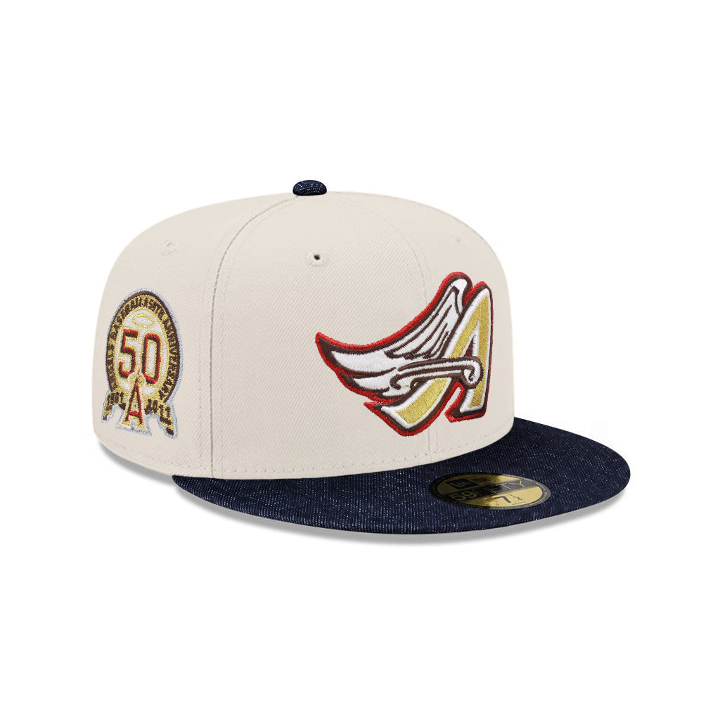Anaheim Angels Stone Denim 50th Anniversary SP 59Fifty Fitted