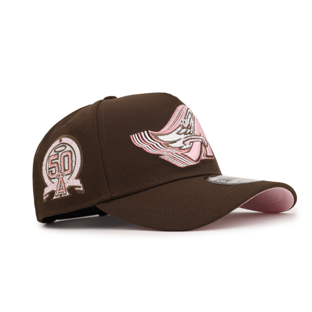 Anaheim Angels Neapolitan 50th Anniversary SP 9Forty A-Frame Snapback