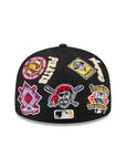 Pittsburgh Pirates All Over Team Color 59Fifty Fitted