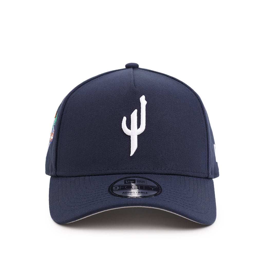 CrownMinded X LA Arabic Los Angeles Est. 1781 SP Navy 9Forty A-Frame Snapback