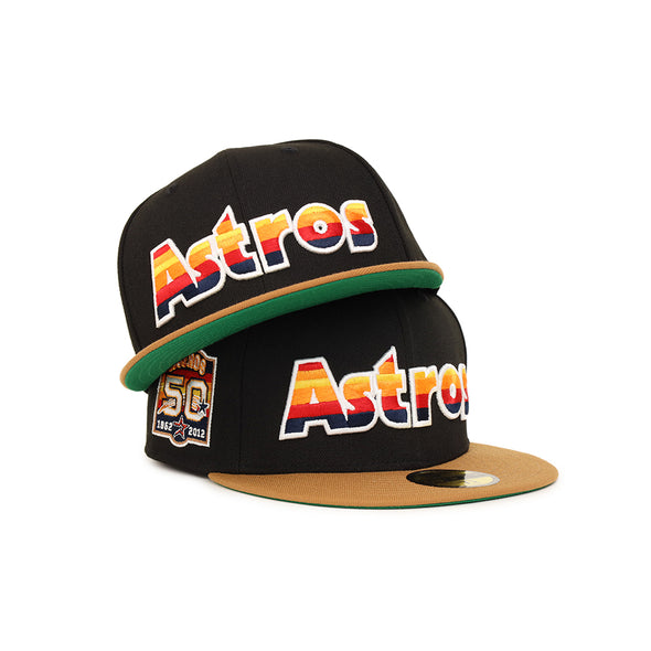Houston Astros Black Bronze 2 Tone 50th Anniversary SP 59Fifty Fitted