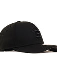 Houston Astros Black On Black 9Forty M-Crown A-Frame Snapback