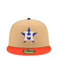 Houston Astros Candied Pecan Orange 2 Tone Cacti Park SP 59Fifty Fitted