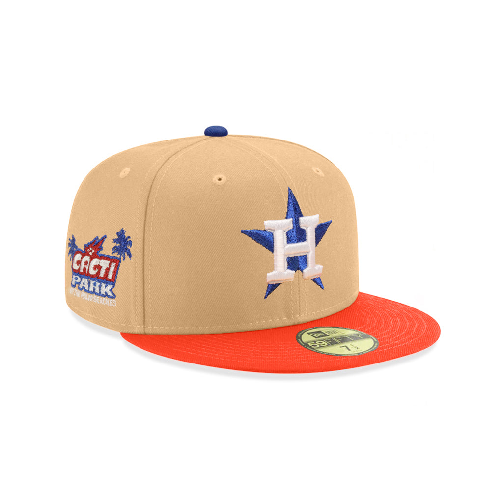 Houston Astros Candied Pecan Orange 2 Tone Cacti Park SP 59Fifty Fitted