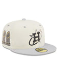 Houston Astros Chrome Gray 2 Tone Two Trophies SP 59Fifty Fitted