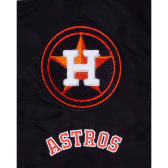 New Era Houston Astros Logo Select Black White Pullover Hoody