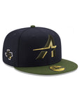 Houston Astros Navy Green Corpus Christi Hooks SP 59Fifty Fitted