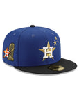 Houston Astros Blue Black 2 Tone 2017 World Series Champions SP 59Fifty Fitted