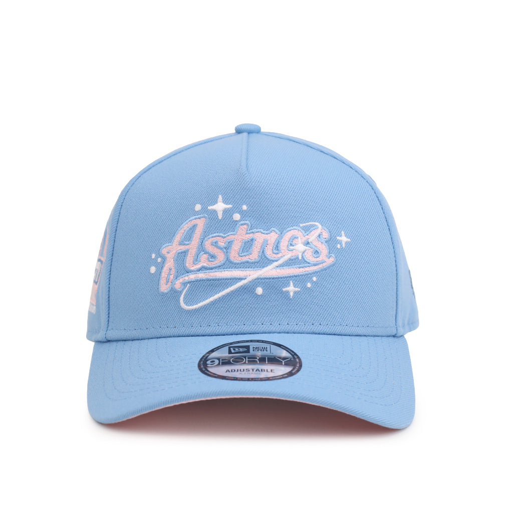 Houston Astros Cotton Candy Cacti Park SP 9Forty A-Frame Snapback