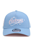 Houston Astros Cotton Candy Cacti Park SP 9Forty A-Frame Snapback