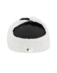 Oakland Athletics Dog Ear Black On White 59Fifty Fitted