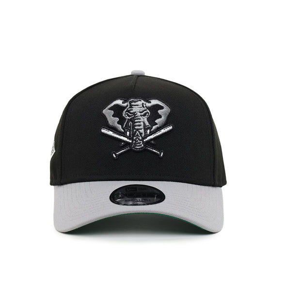 Oakland Athletics Black Gray 2 Tone 25th Anniversary SP Black 9Forty A-Frame Snapback