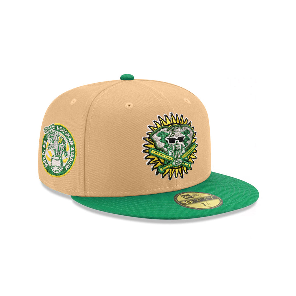 Oakland Athletics Candied Pecan Green 2 Tone Hohokam Stadium SP 59Fifty Fitted