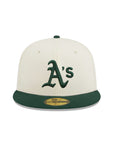 Oakland Athletics Chrome Green 2 Tone Rickey Henderson Field SP 59Fifty Fitted