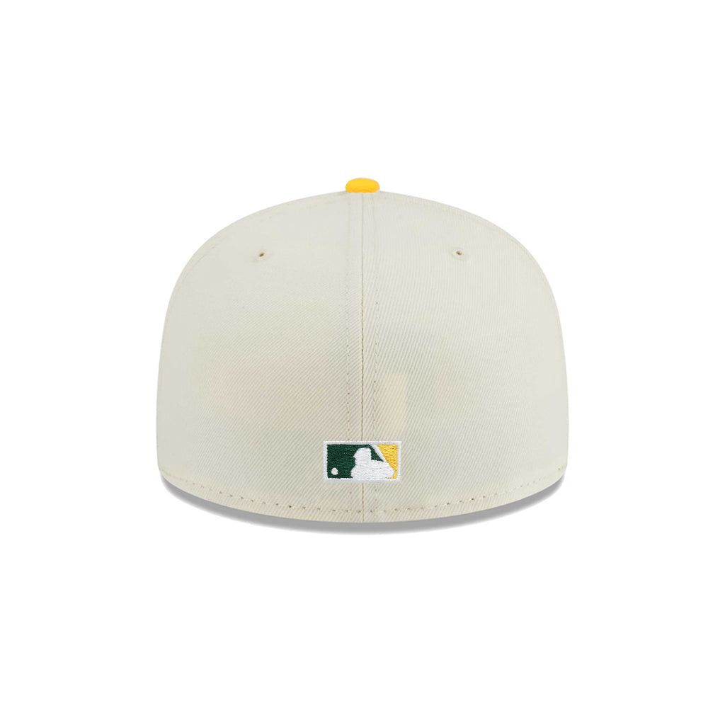 Oakland Athletics 1989 Battle Of The Bay Chrome Green 2 Tone Alternate Logo SP 59Fifty Fitted