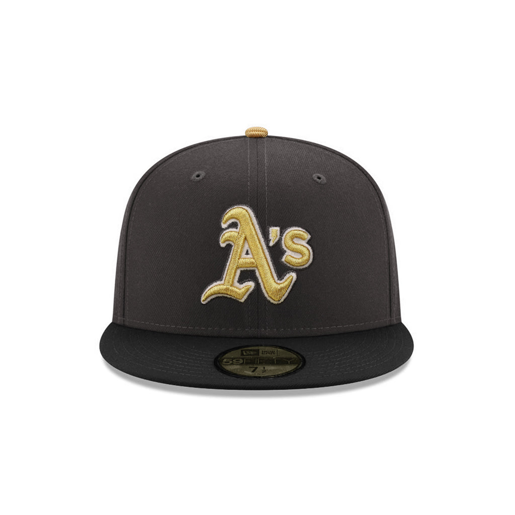 Oakland Athletics Graphite Black 2 Tone 1989 World Series SP 59Fifty Fitted