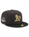 Oakland Athletics Graphite Black 2 Tone 1989 World Series SP 59Fifty Fitted
