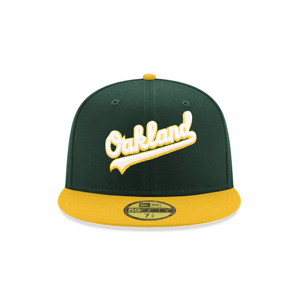 Oakland Athletics Green Yellow 2 Tone Oakland 1852 Flag SP 59Fifty Fitted