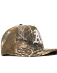 Oakland Athletics Real Tree On White 9Fifty A-Frame Snapback