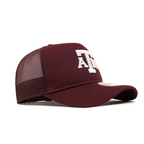 Texas A&M Aggies NCAA 9Forty A-Frame Foam Trucker Team Color Snapback