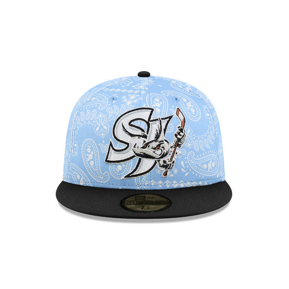 San Jose Barracudas MiLB Blue Paisely 2024 All Star Classic SP 59Fifty Fitted