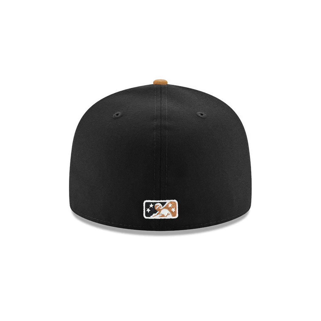 Birmingham Barons MILB Black Bronze 2 Tone Southern League SP 59Fifty Fitted