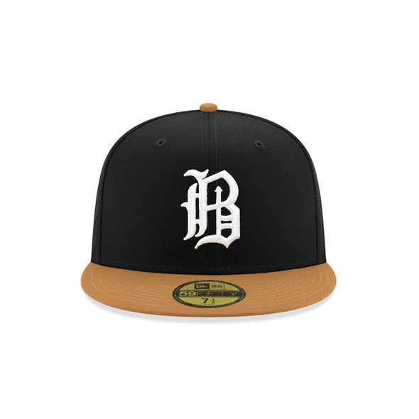 Birmingham Barons MILB Black Bronze 2 Tone Southern League SP 59Fifty Fitted