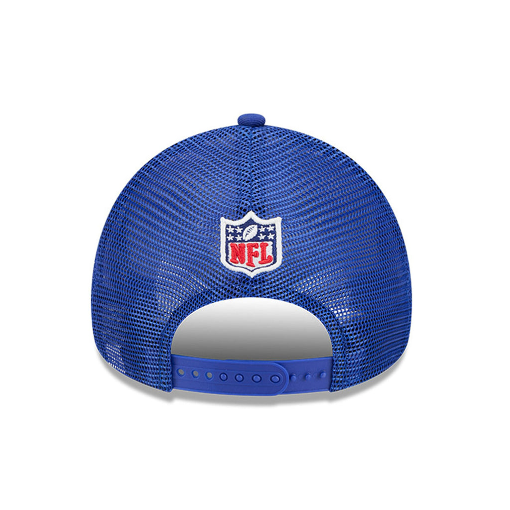 Buffalo Bills Stone Team Color 9Forty A-Frame Foam Trucker Snapback