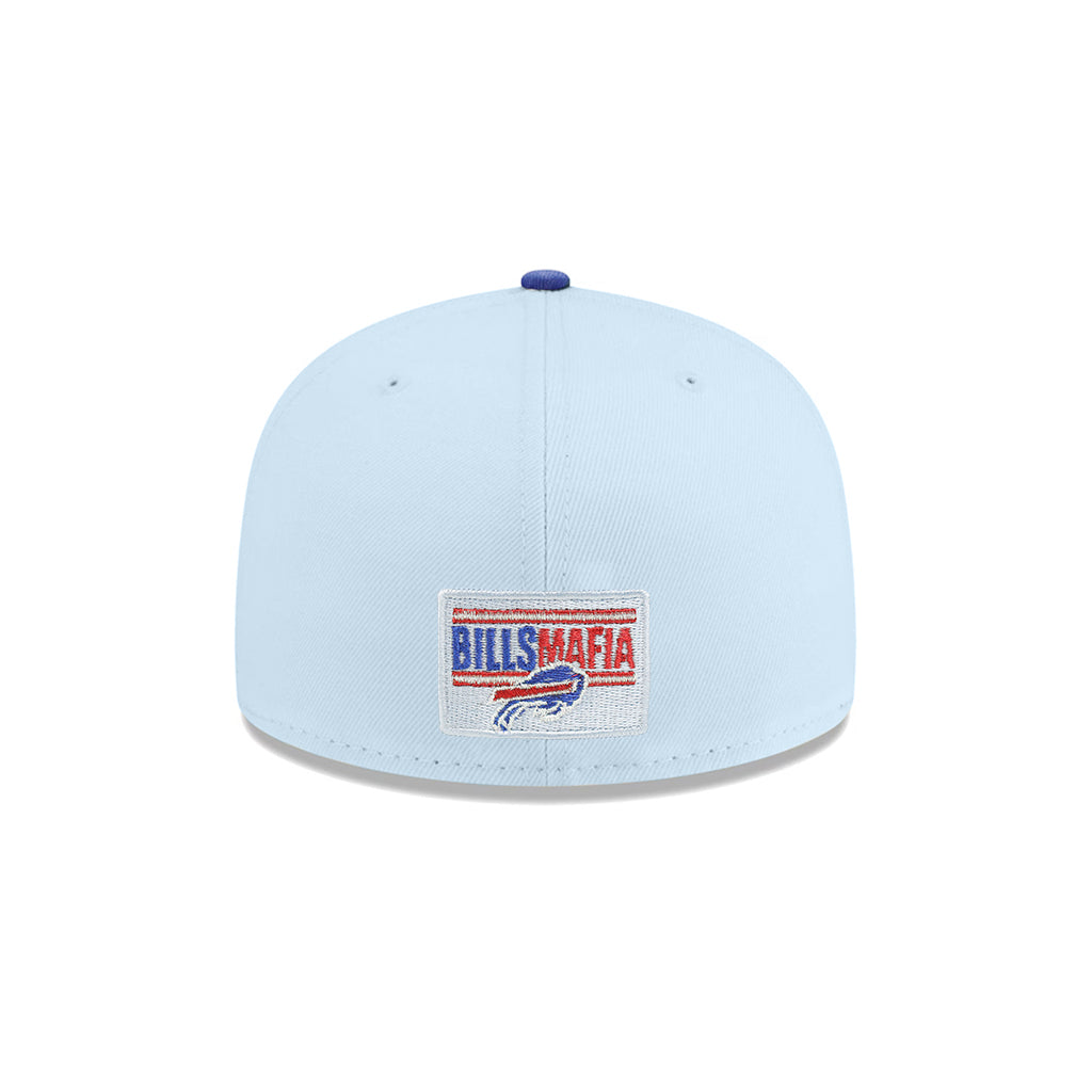 Buffalo Bills Glacial Buffalo Blue 2 Tone Established 1960 SP 59Fifty Fitted