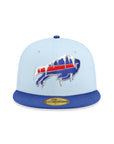 Buffalo Bills Glacial Buffalo Blue 2 Tone Established 1960 SP 59Fifty Fitted