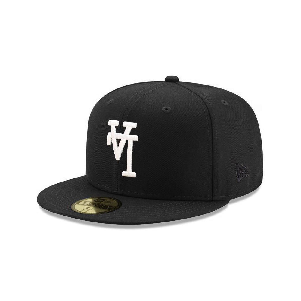 Los Angeles Dodgers Black Upside Down Logo 59Fifty Fitted – CROWN MINDED