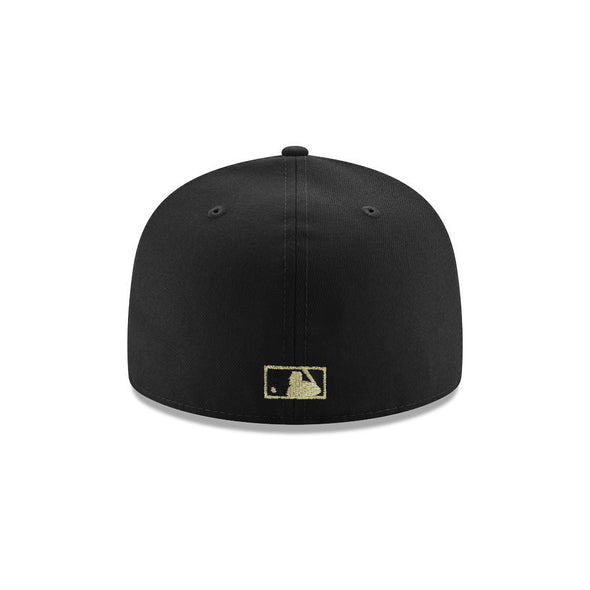 Atlanta Braves Black Metallic Gold 40th Anniversary SP 59Fifty Fitted