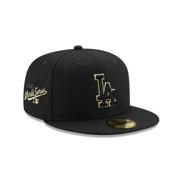 Los Angeles Dodgers Black Metallic Gold 1988 World Series SP 59Fifty Fitted