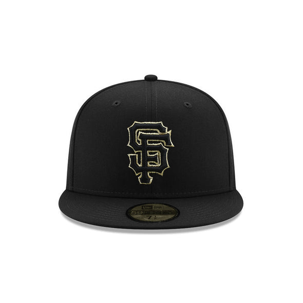 San Francisco Giants Black Metallic Gold 60th Anniversary SP 59Fifty Fitted